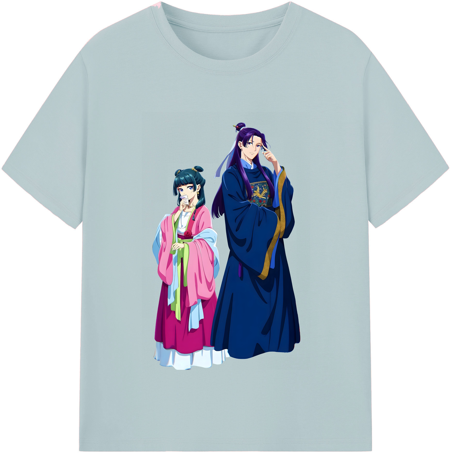 （画像用） 薬屋のひとりごと The Apothecary Diaries 綿100％半袖Tシャツ（フロントプリント）